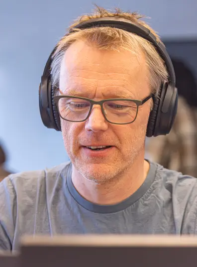 Christoph Lüders in the zone